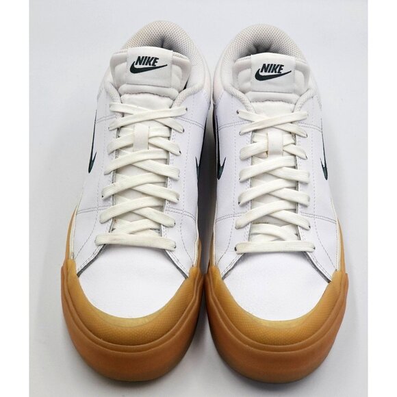 Nike Women's White Leather Court Legacy Lift Trainers Sneakers Sz 11 2478 - Picture 11 of 16
